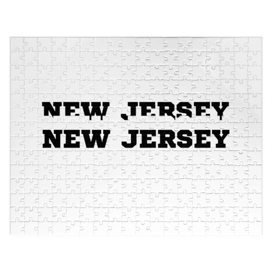 NEW JERSEY GARDEN STATE GROWN AND PROUD Jigsaw Puzzles