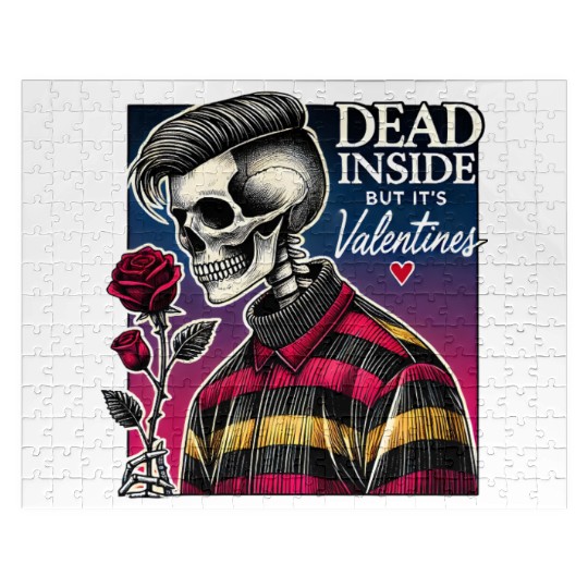 Dead Inside But It s Valentines Funny Jigsaw Puzzles