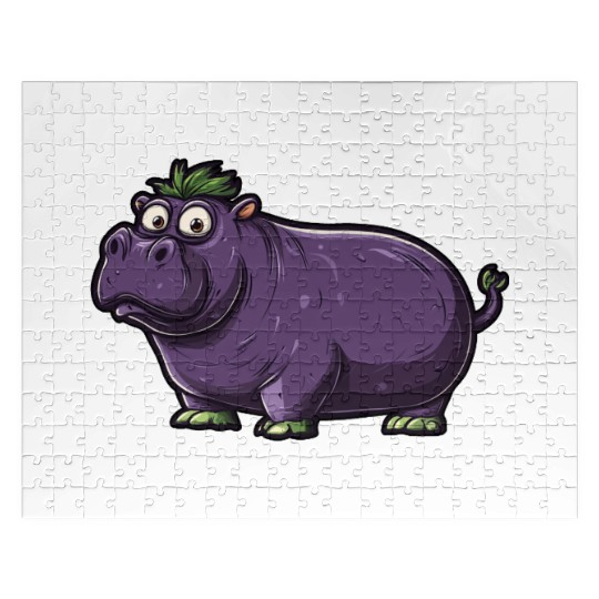 Hip Eggplant Jigsaw Puzzles