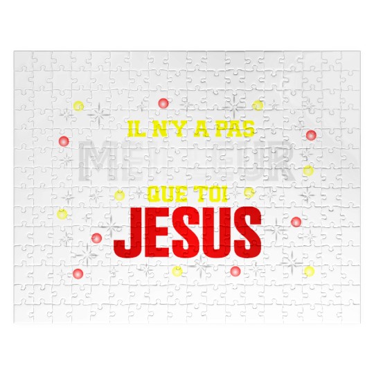 JESUS IS THE BEST Jigsaw Puzzles