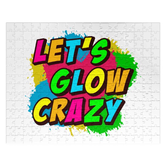 Retro 80s Style design – Perfect for Nostalgia Fa Jigsaw Puzzles