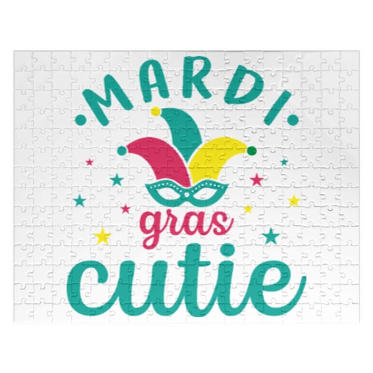 Mardi Gras Cutie festival Jigsaw Puzzles