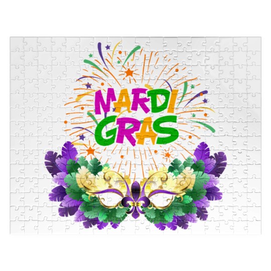 Mardi Gras New Orlean Carnival Jigsaw Puzzles