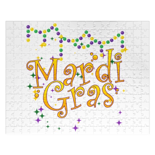 Mardi Gras New Orlean festival Jigsaw Puzzles