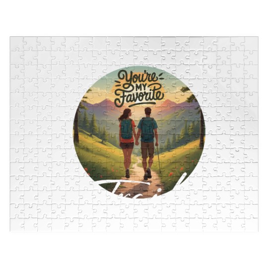 Love on the Trail: A Valentine's Hike Jigsaw Puzzles