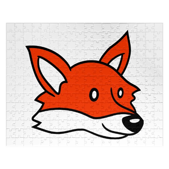 Red Fox Forest Animal Cunning Smart Cute Wild Dog Jigsaw Puzzles