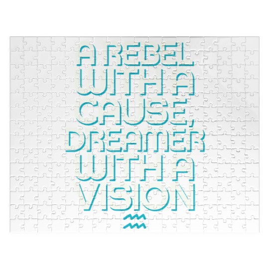 Aquarius Zodiac: Rebel With A Cause, Dreamer With Jigsaw Puzzles