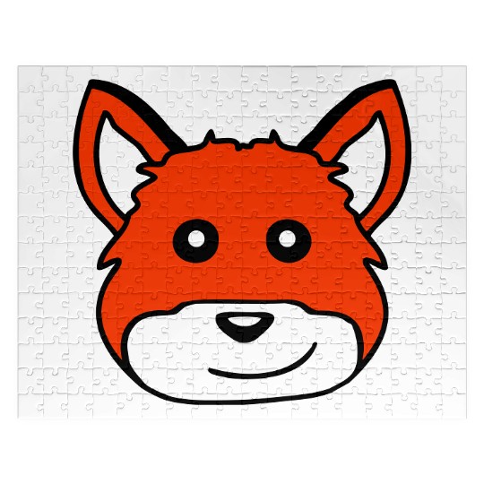 Red Fox Forest Animal Cunning Smart Cute Wild Dog Jigsaw Puzzles