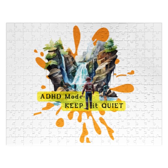 NEURODIVERGENT adhd noise Jigsaw Puzzles