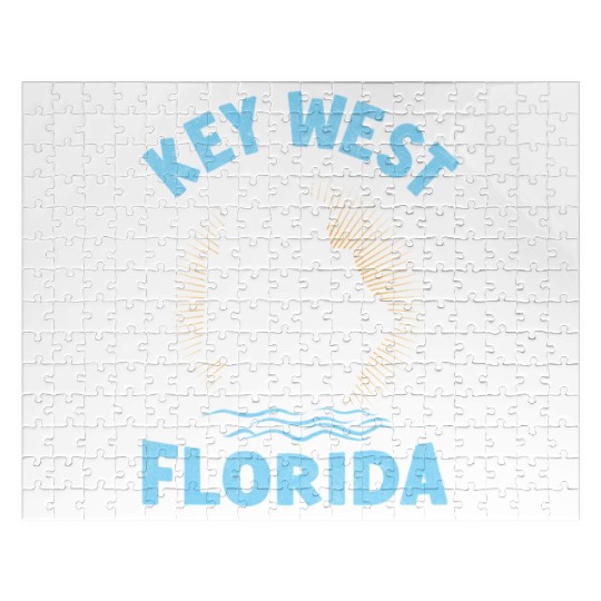 KEY-WEST FLORDIA Sailing West Keys Sailing Outfit Jigsaw Puzzles