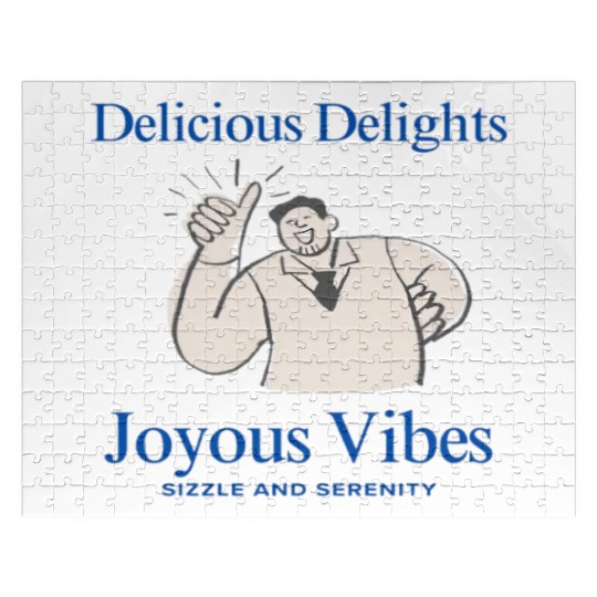 Delicious Delights & Joyous Vibes Jigsaw Puzzles
