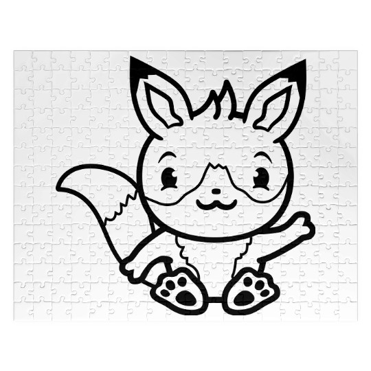 Red Fox Forest Animal Cunning Smart Cute Wild Dog Jigsaw Puzzles