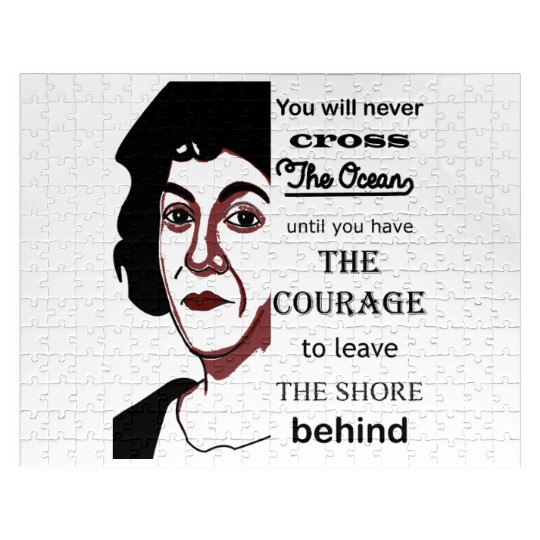 Christopher Columbus day courage Jigsaw Puzzles