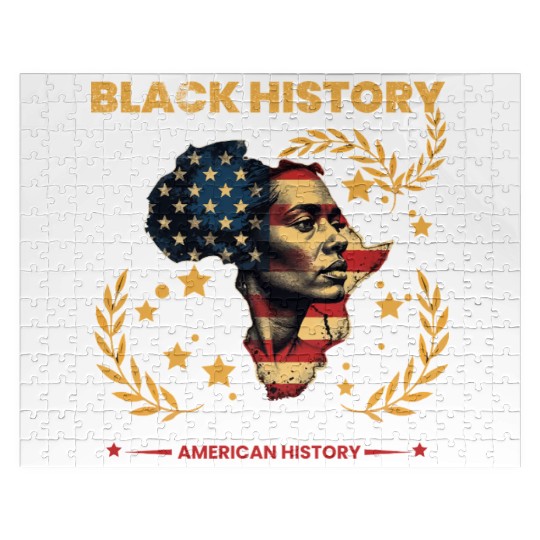black history is American history Jigsaw Puzzles