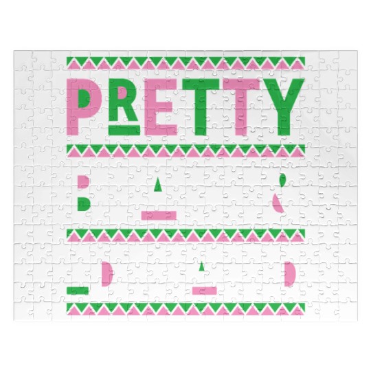 Black History Month Gift Pretty Black And Educated Jigsaw Puzzles