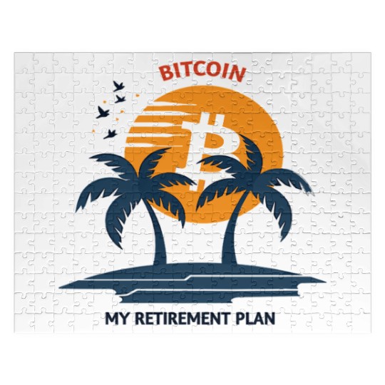 Bitcoin Retirement BTC - Crypto Investors Jigsaw Puzzles