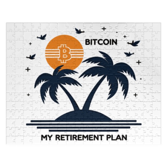 Bitcoin Retirement BTC - Crypto Investors Jigsaw Puzzles