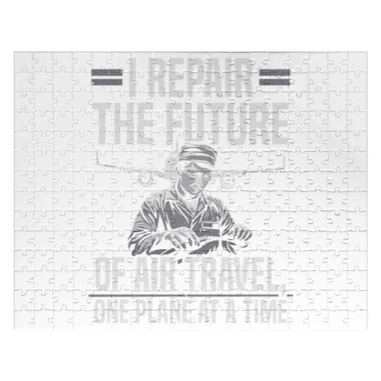 Aircraft Technician Avionics Maintenance Airport Jigsaw Puzzles