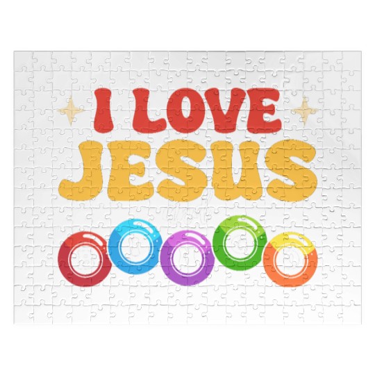 I Love Jesus and Bingo Jigsaw Puzzles