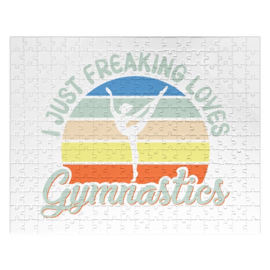 Gymnastics Gym Fitness Sports Training Jigsaw Puzzles