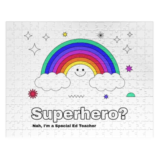 Superhero? Nah, I’m a Special Ed Teacher Jigsaw Puzzles