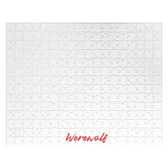 Fierce Werewolf Roar Jigsaw Puzzles