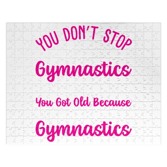 Gymnastics Gym Fitness Sports Training Jigsaw Puzzles