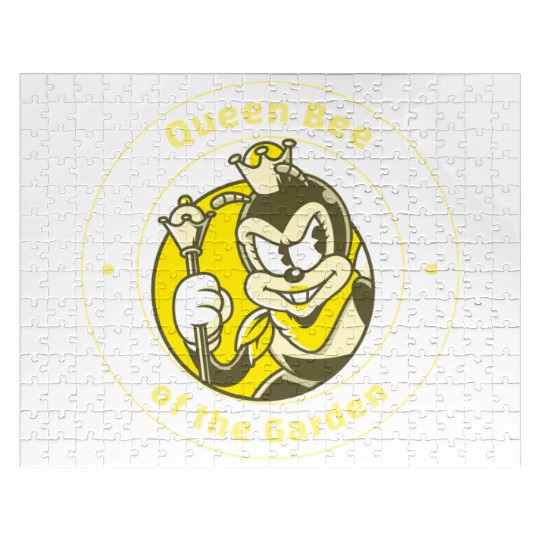 Queen Bee of the Garden Jigsaw Puzzles