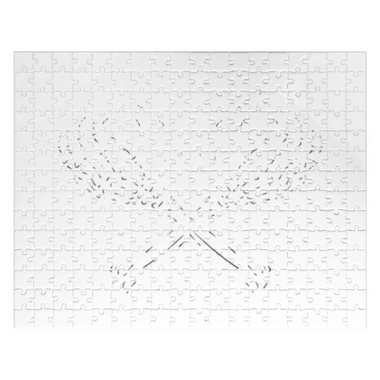 Pumpkin Skeleton Hands Halloween Vibes Jigsaw Puzzles