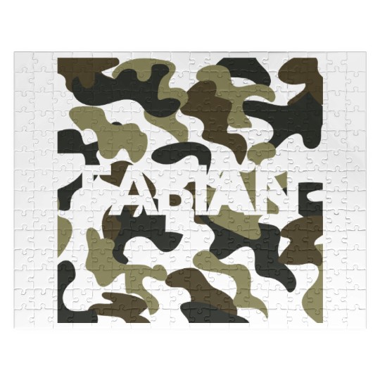 Fabian Name Jigsaw Puzzles Men Good Quality Camouflage