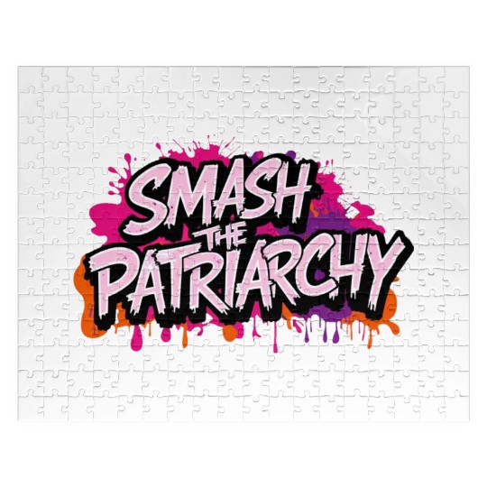 Smash The Patriarchy - International Womens Day Jigsaw Puzzles