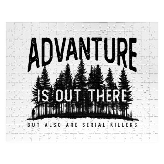 Hiking Satire True Crime Crime Serial Killer Jigsaw Puzzles