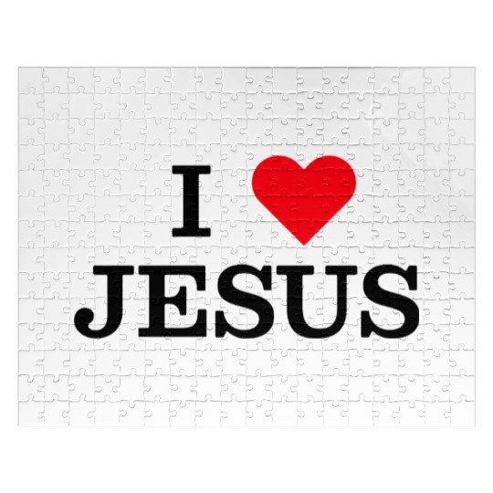 I Heart Jesus Jigsaw Puzzles