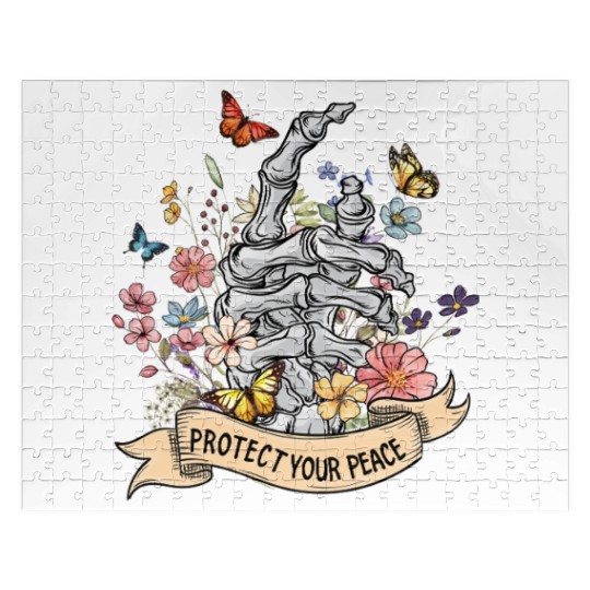 Protect Your Peace Mindfulness Jigsaw Puzzles