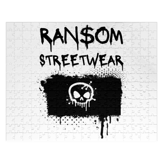 RAN$OM STREETWEAR LOGO Jigsaw Puzzles
