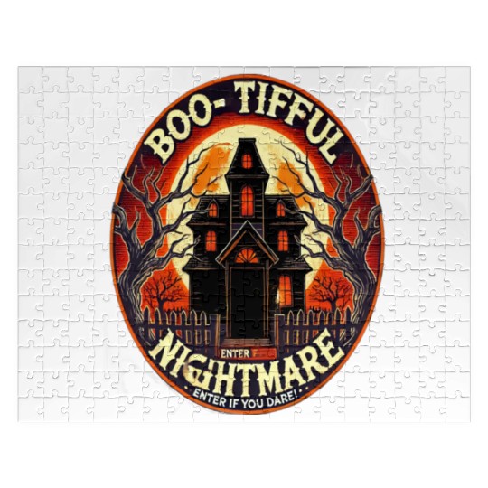 Haunted House Horror - Spooky Halloween Nightmare Jigsaw Puzzles