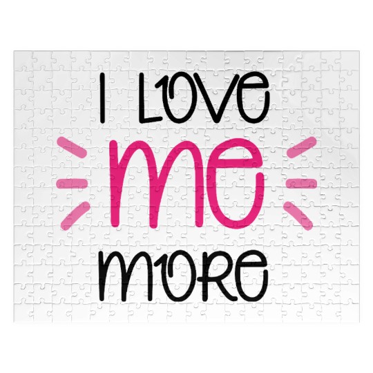 I Love Me More Jigsaw Puzzles