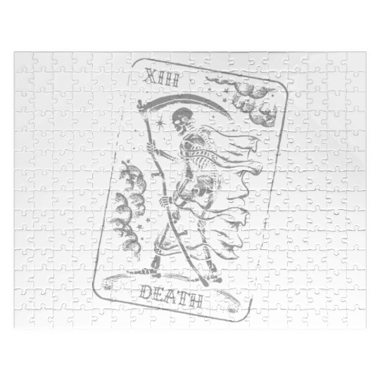 XIII Death Tarot Card Jigsaw Puzzles