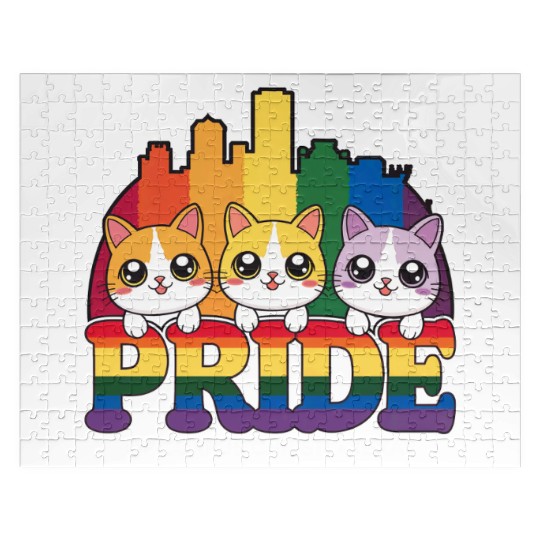 Pride of Corpus Christi City Texas USA Rainbow Fla Jigsaw Puzzles