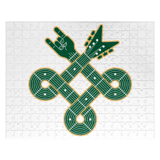 Celtic Knot Guitar | St. Patrick’s Day Jigsaw Puzzles