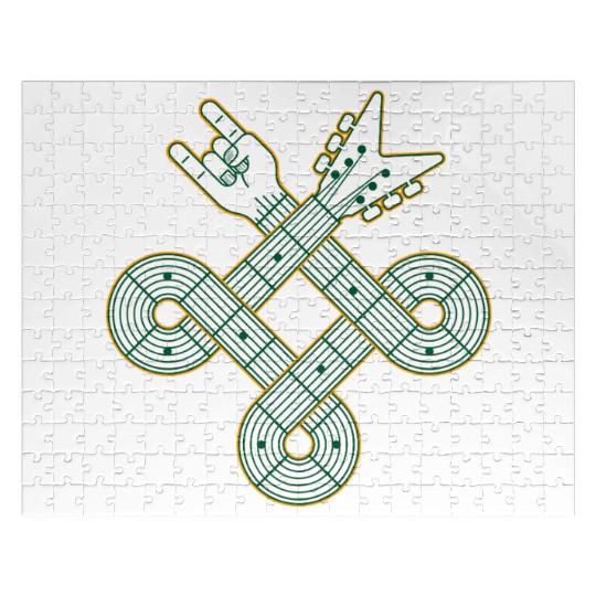 Celtic Knot Guitar | St. Patrick’s Day Jigsaw Puzzles