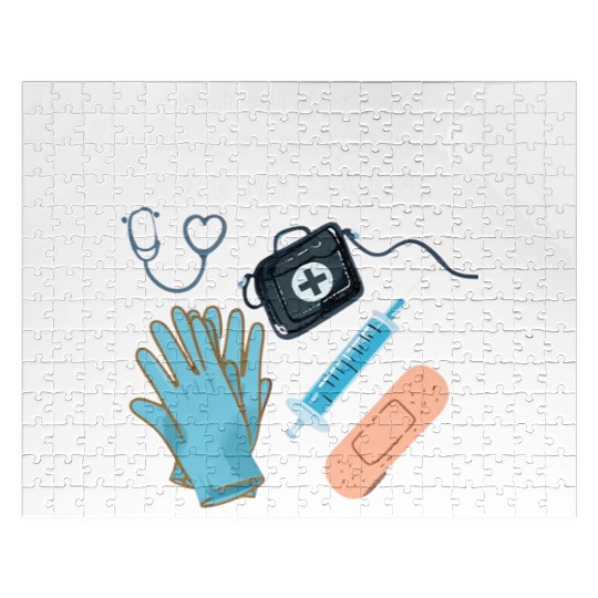 Not All Heroes Wear Capes Doctor appreciation Jigsaw Puzzles