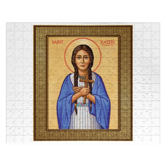 St Kateri Tekakwitha Lily of the Mohawks Catholic Jigsaw Puzzles