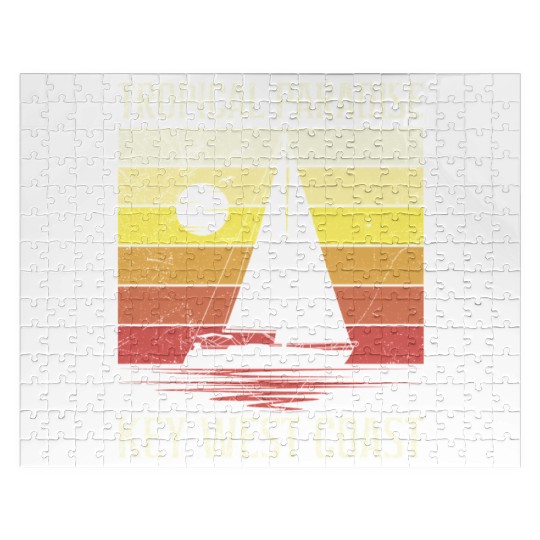 Florida TROPICAL PARADISE KEY-WEST COAST Jigsaw Puzzles