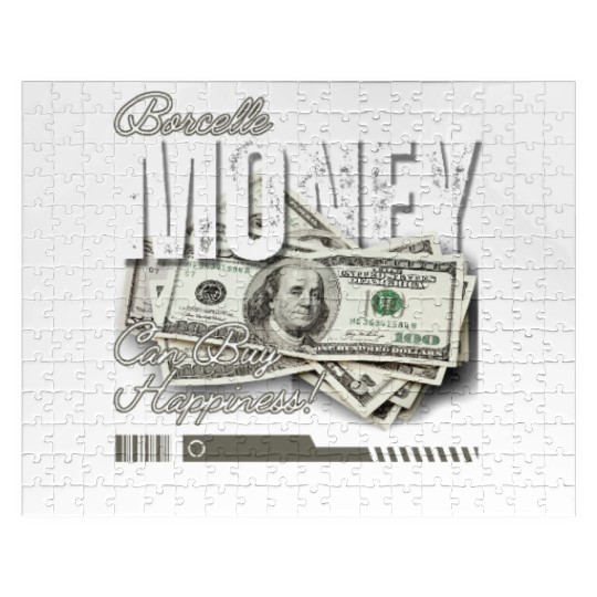 Money Streetwear CAN BUY HAPPINESS T'Jigsaw Puzzles Design