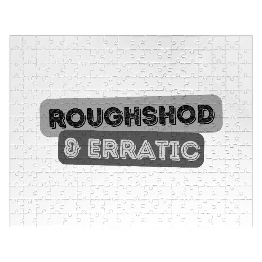 Roughshod & Erratic Punk Chaos Wild Energy Jigsaw Puzzles
