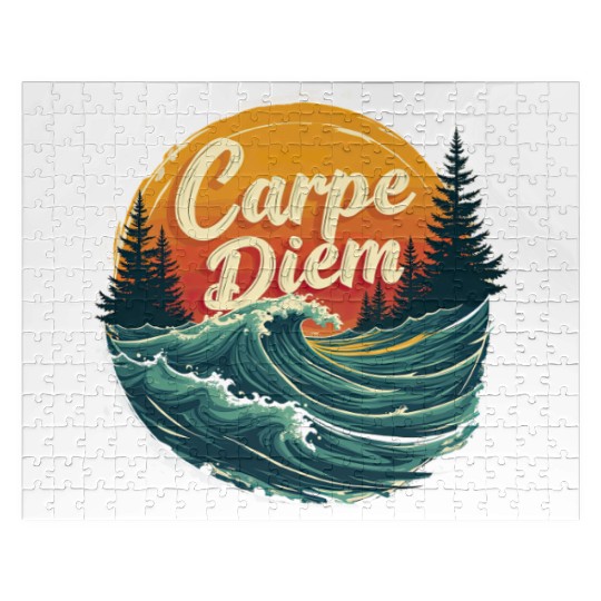 Carpe Diem Seize the Day Gift Jigsaw Puzzles