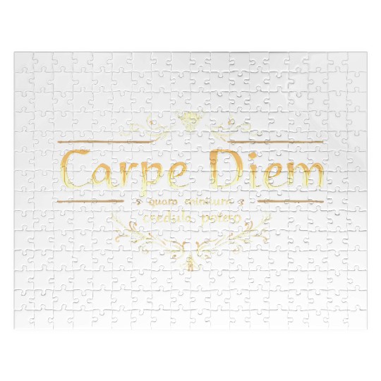 Carpe Diem Classic Latin Wisdom Jigsaw Puzzles