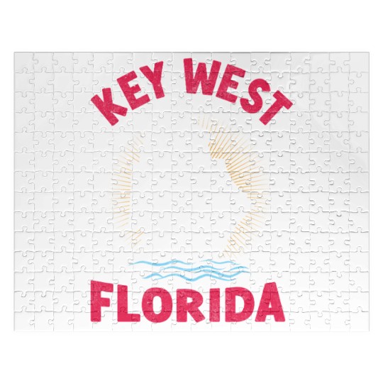 KEY-WEST FLORIDA Sunshine-State West Keys Jigsaw Puzzles
