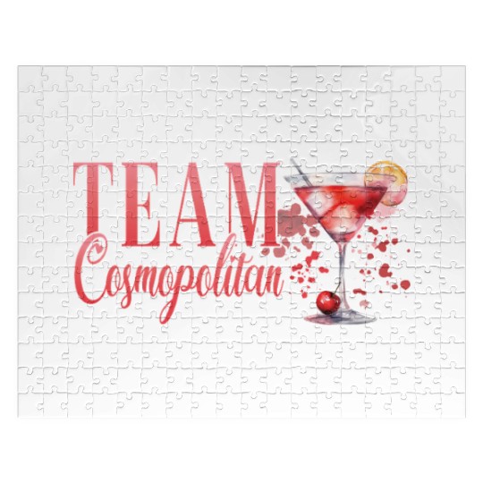 Cocktail Bartender Team Cosmopolitan Jigsaw Puzzles
